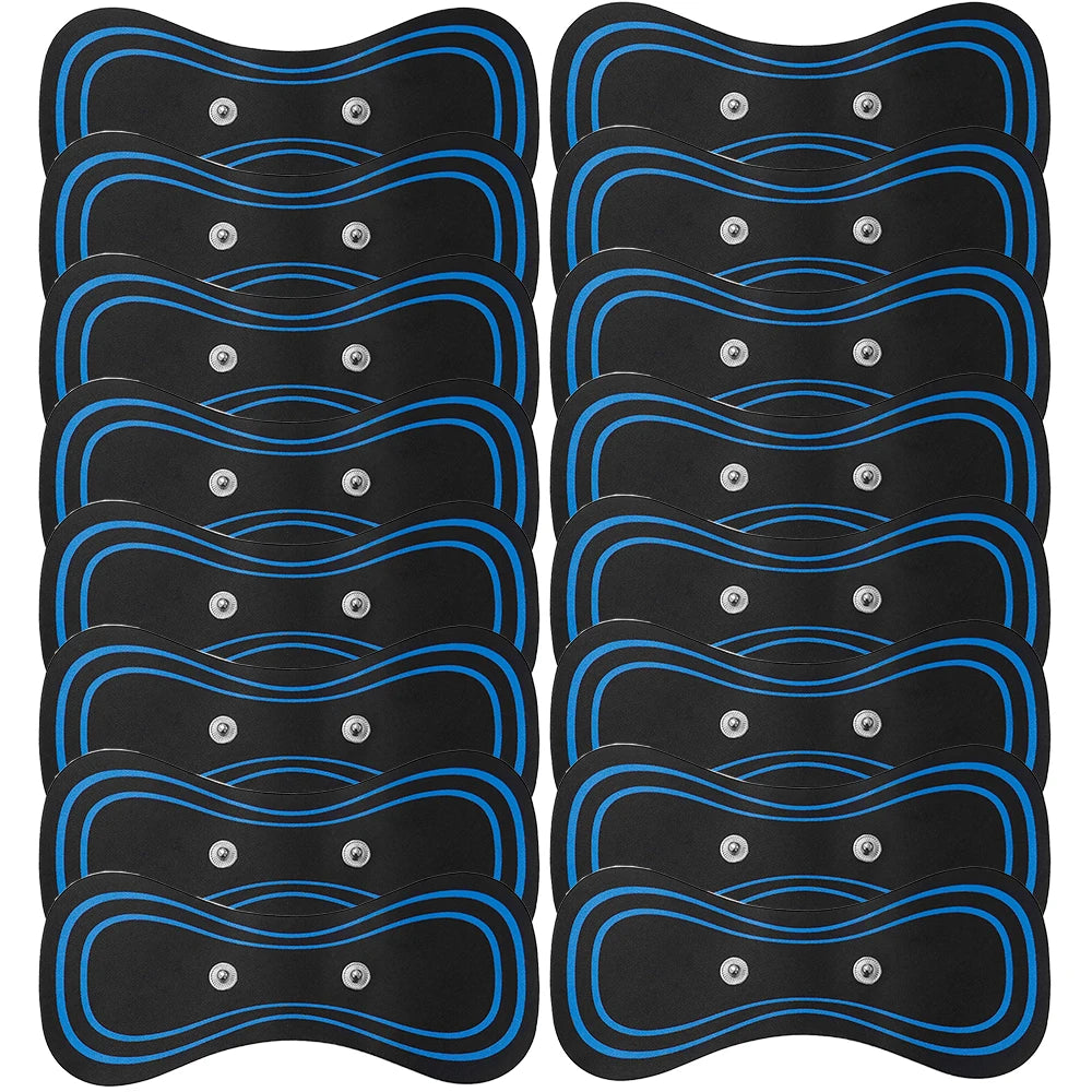 10/20Pcs EMS Neck Massage Patch Replacement Trainer Hip Exerciser Slimming Tens Body Massager Gel Pads Muscle Stimulator Sticker