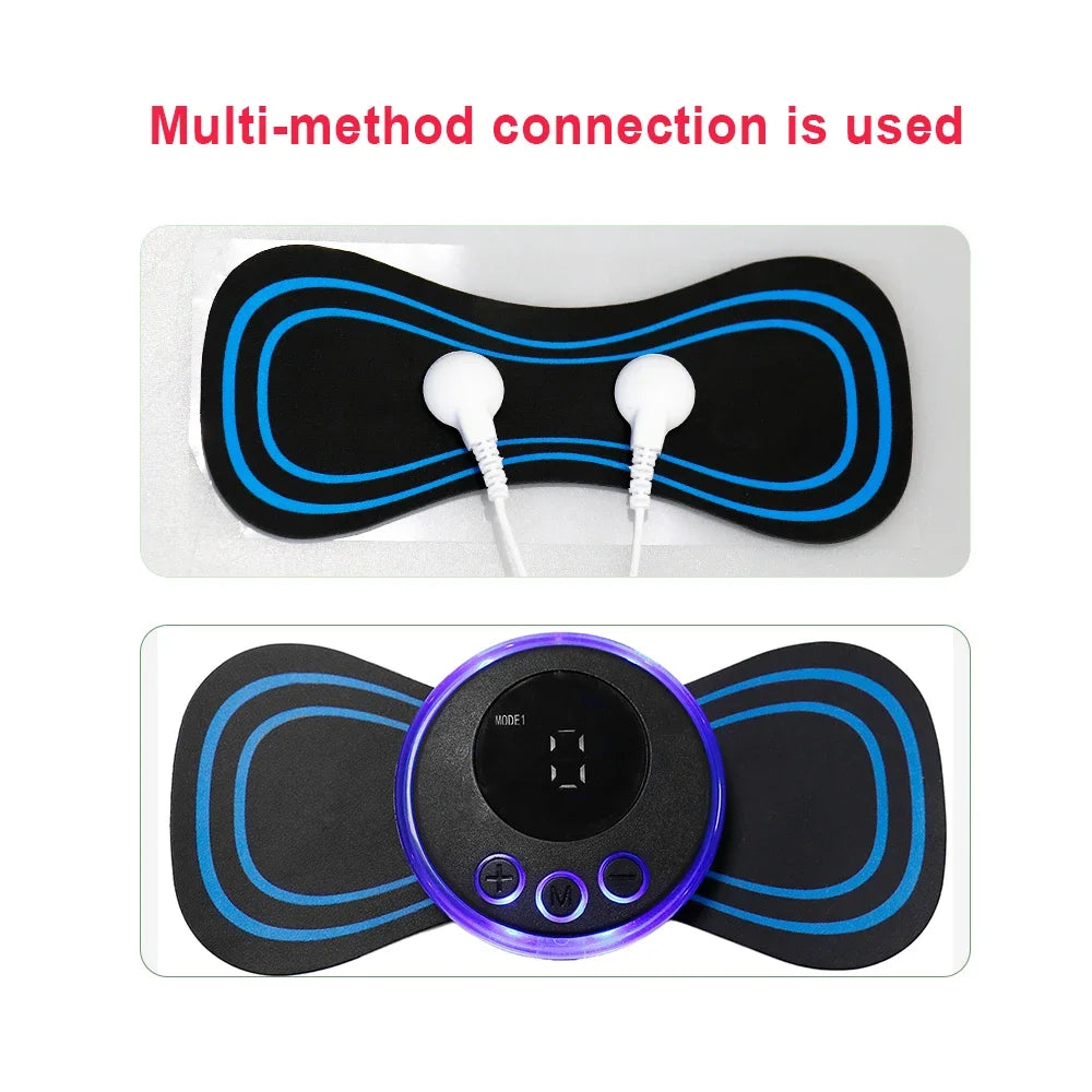 10/20Pcs EMS Neck Massage Patch Replacement Trainer Hip Exerciser Slimming Tens Body Massager Gel Pads Muscle Stimulator Sticker